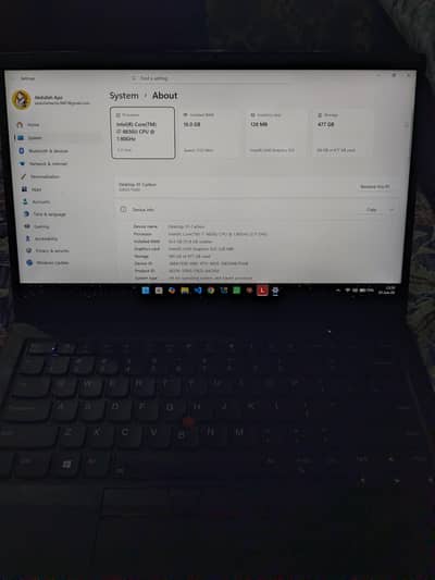 Lenovo Thinkpad X1 Carbon 8th Gen
