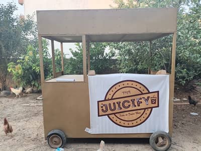 Food stall, fast food, juice and burger point
