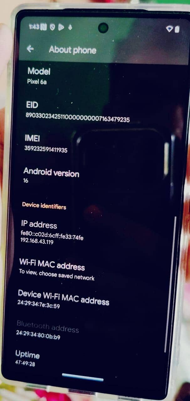 Google Pixel 6a 3