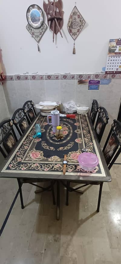 Six setar  dining table