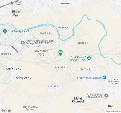 1 Kanal Stunning Residential Plot For Sale In DHA Phase 5 Islamabad