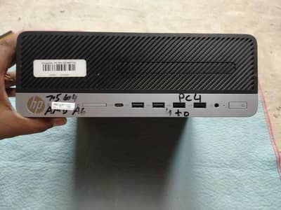 Hp PC 128 SSD 4GBRam DDR4 letest masheen 2 LCD ips 24 inch With Cable