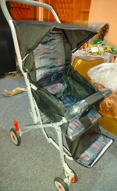 Premium Baby Stroller – Comfortable, Safe & Foldabl