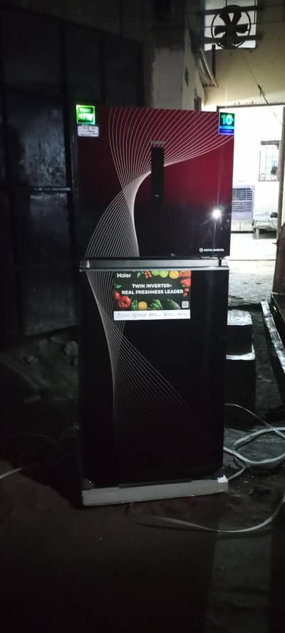 haier refrigerator brand new model 418 digital inverter