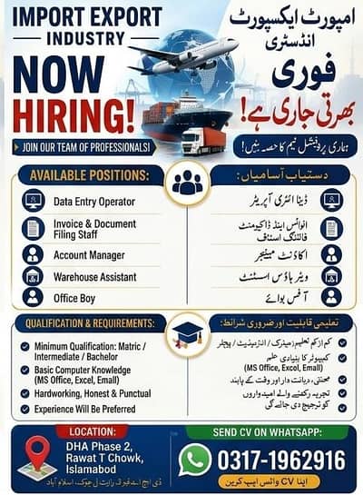urgent hiring