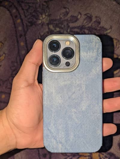 Iphone 13 pro denim case