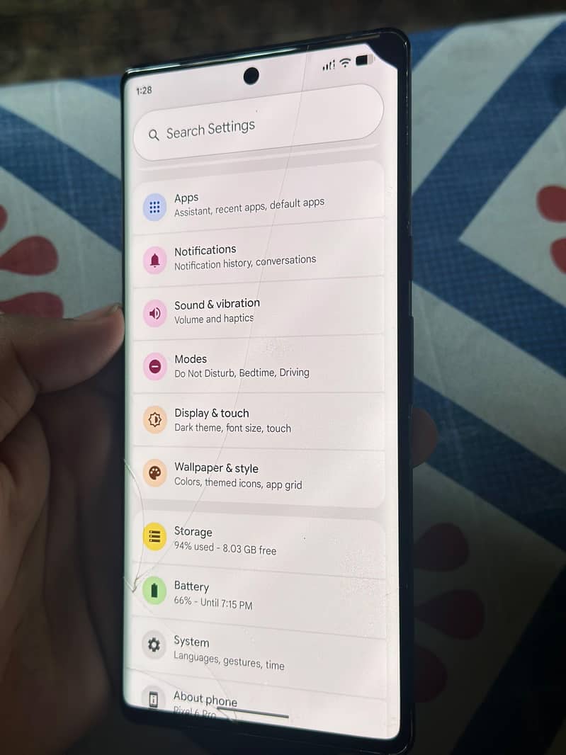 Google Pixel 6 Pro 12