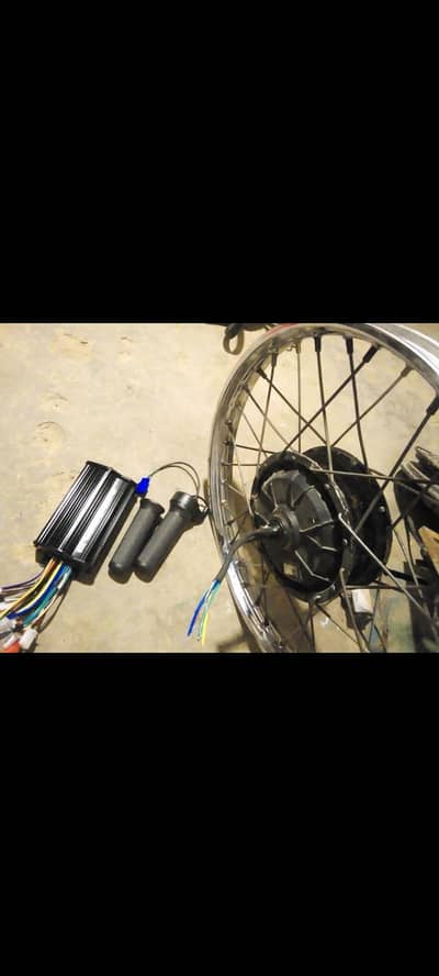 Lime Original 500W E-Bike Kit for Cycle / Scooty (Used)