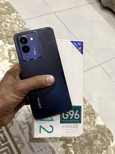 Infinix note 12 g96 8 8gb 128gb with box exchange possible 03150815779
