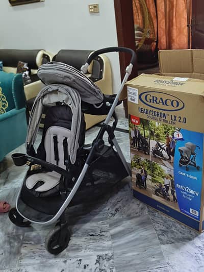 Graco twin baby stroller