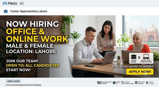 job for male and female office or remote work