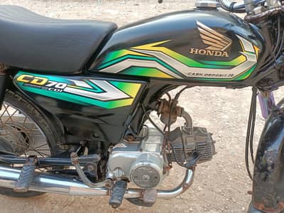 Honda CD 70 model 2023 genuine condition