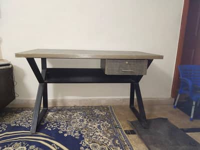 Two pieces of office tables