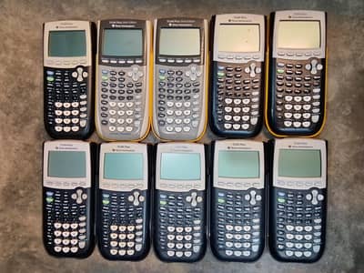 TEXAS INSTRUMENTS TI-84 PLUS SILVER EDITION GRAPHIC CALCULATOR