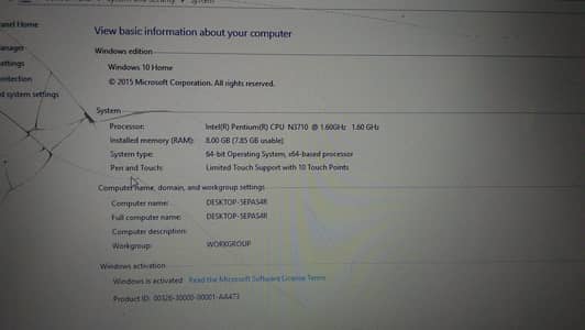 8th generation processor