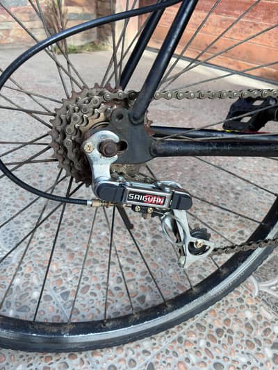 Hybrid 6 gear cycle