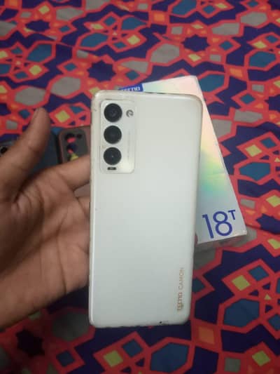 tecno camon 18t 6/128 with box