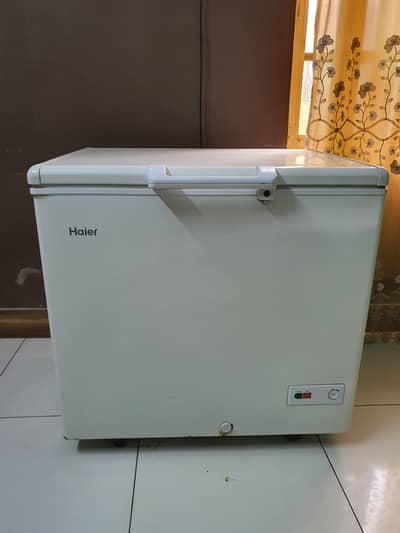 Haier Single Door Deep Freezer Mint Cont