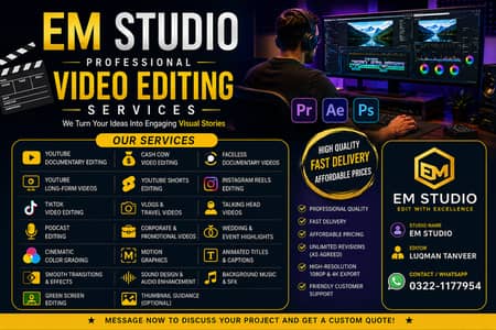 VIDEO EDITING SERVICES