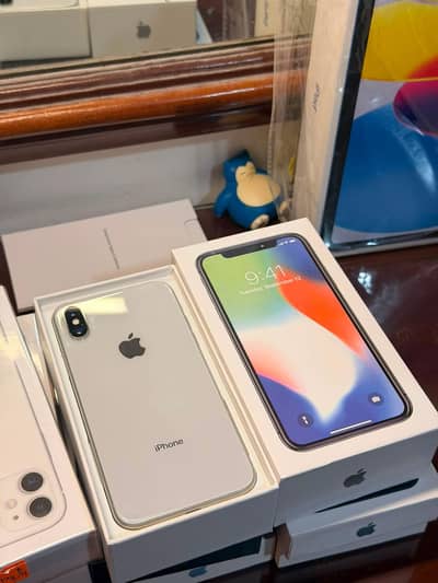 iphone x 256GB  (no open no repair) (PTA approved) all ok