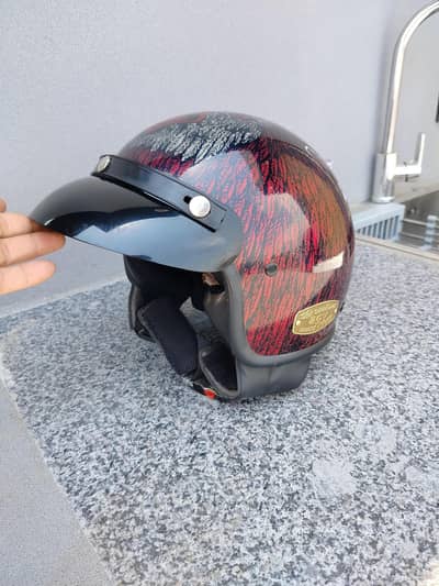 agv half face helmet