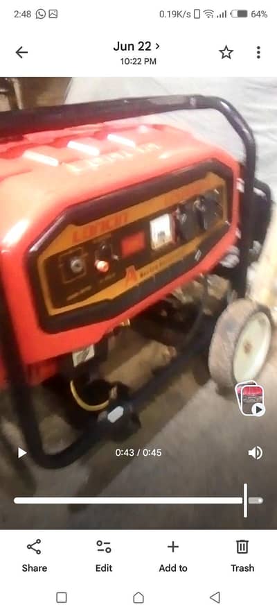 loncin generator 3.5kva
