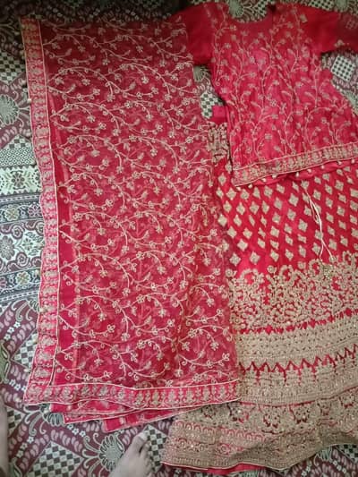 lahnga embroidery for sale urgent (03445496020)