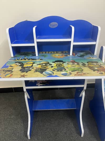 Kids study table chair