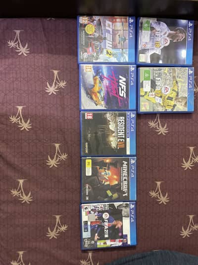 Playstation 4 disks/CDs