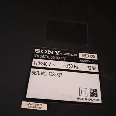Sony Bravia 46 inch lcd Tv