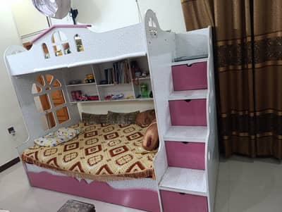 bunker bed with huge storage