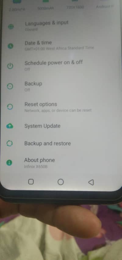 Infinix Other Model neat. clean mobile
