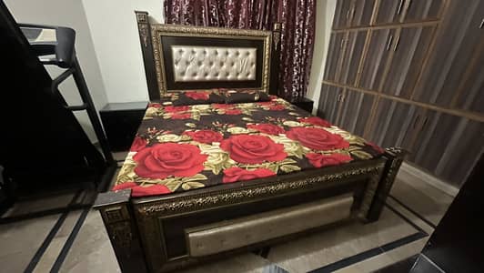 Wooden Double bed