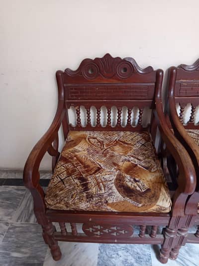 Wooden Sofa set 4 seater