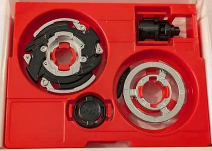 HMS Beyblade toys (Dragoon MS, Dranzer MS, Driger MS, Draciel MS)