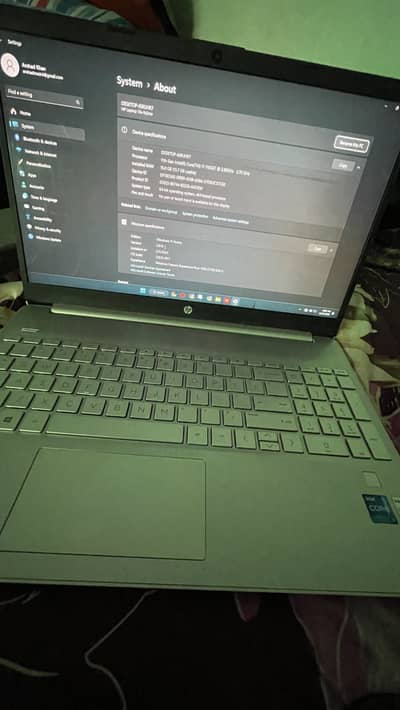 Hp Core i7 11th generation