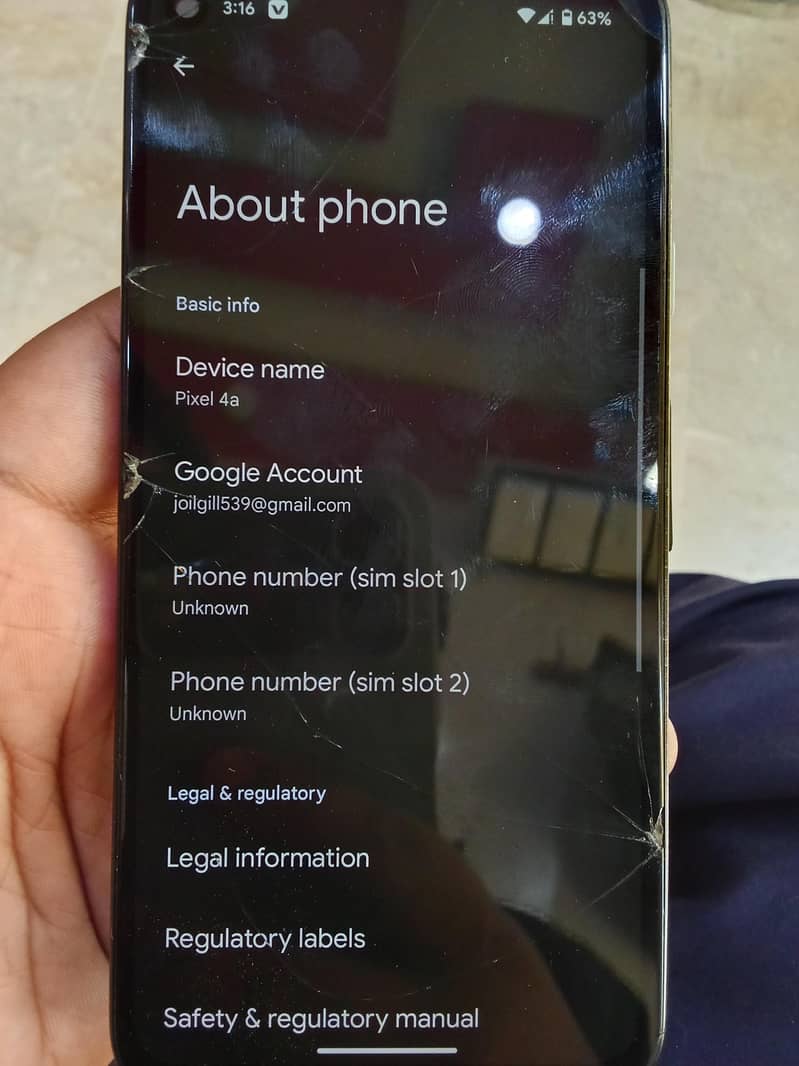 Google Pixel 4a 6