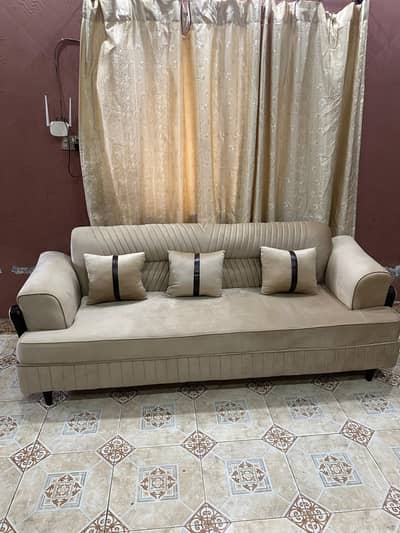 home used furniture | 6 seater sofa