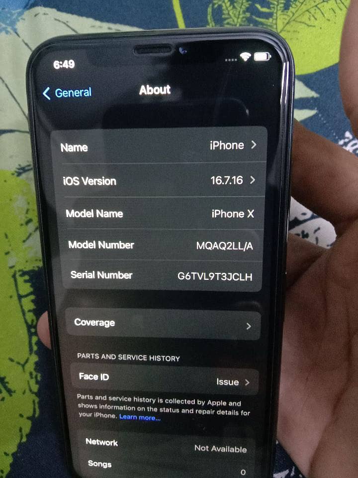Apple iPhone X 9