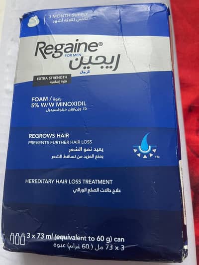 Regaine 5% Minoxidil Foam for Men – 3 Month Supply (Imported)