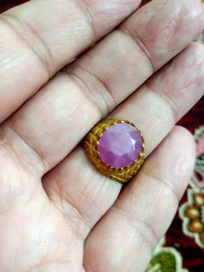 Ruby Ring 6.60 Carrt