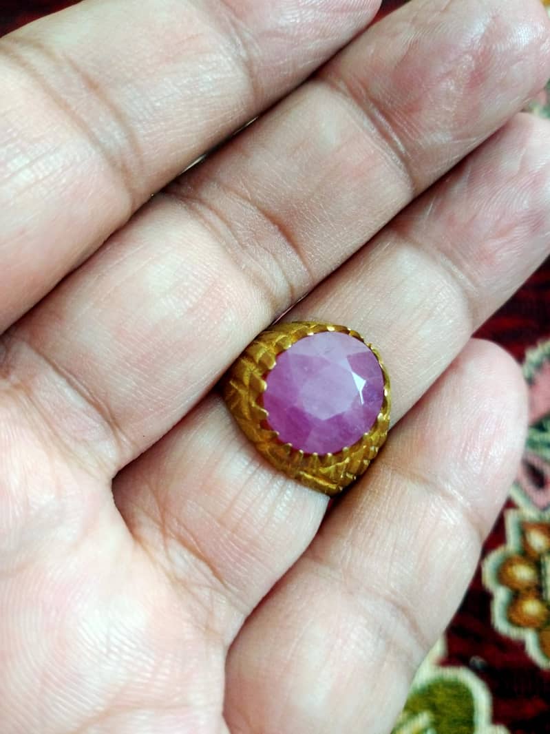 Ruby Ring 6.60 Carrt 0