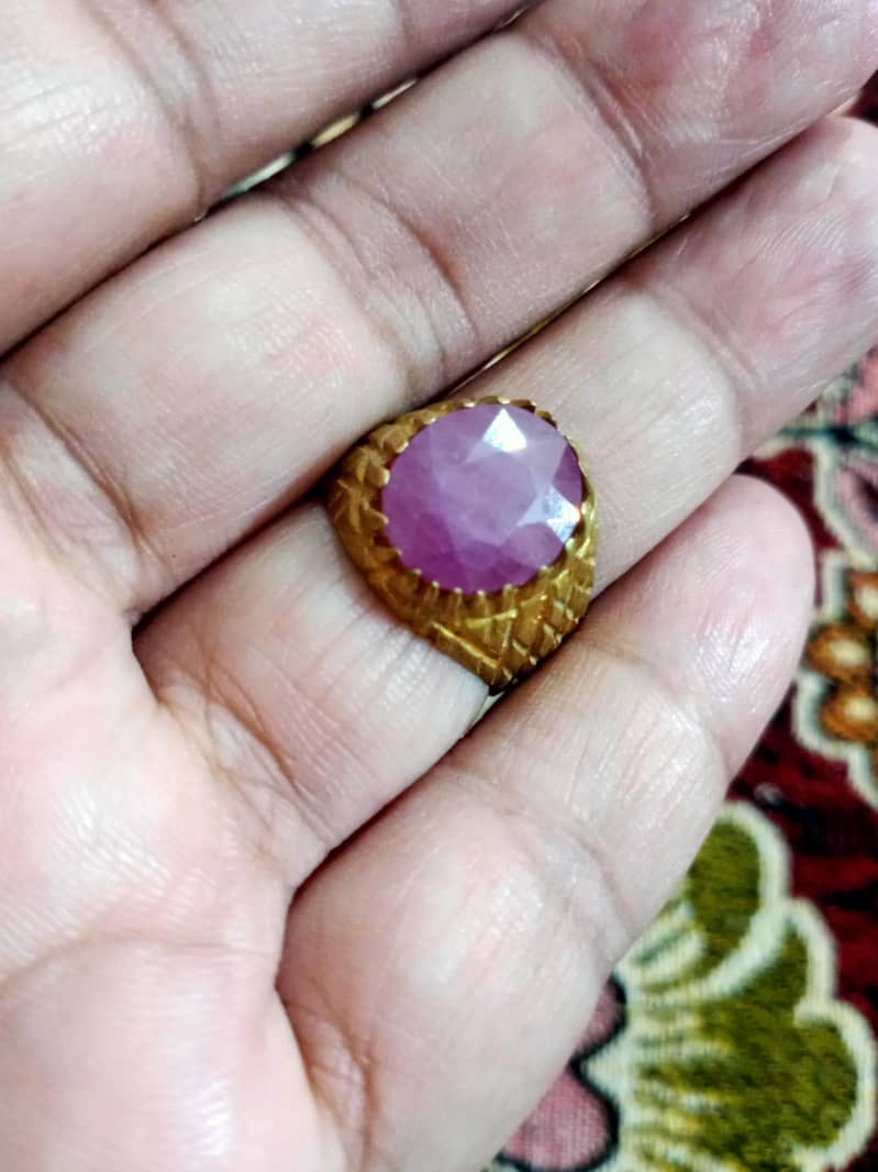 Ruby Ring 6.60 Carrt 1