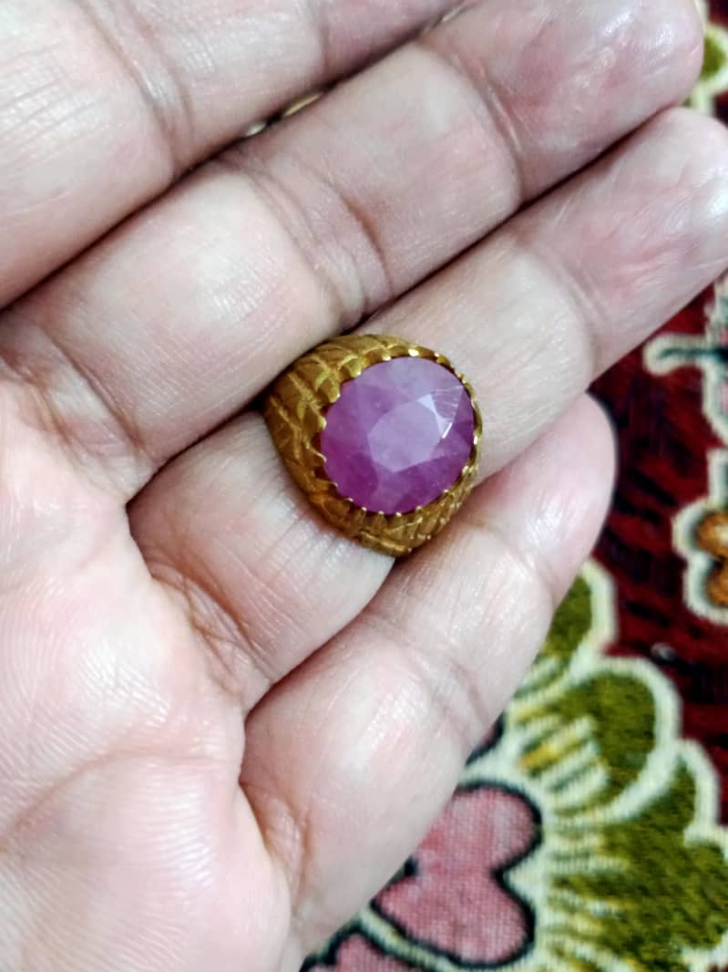 Ruby Ring 6.60 Carrt 3