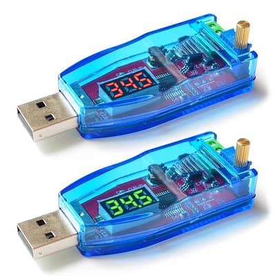 Solar Boost Buck converter DC-DC 5V to DC 1-24V  Adjustable