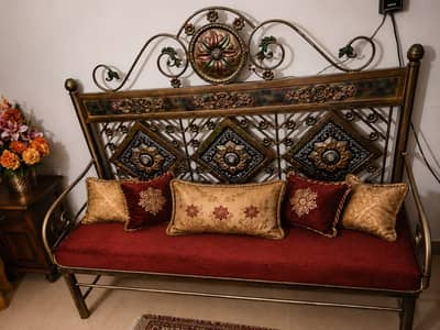 Iron made sofa set