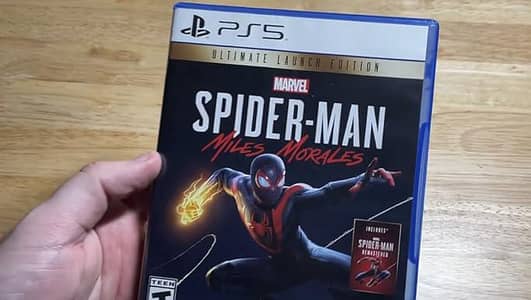 Spiderman miles morales PS5 disk Ultimate Edition