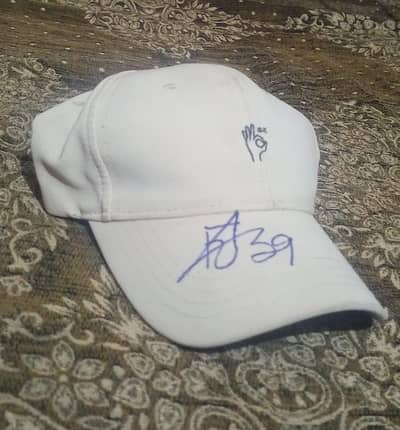 Fakhar Zaman Signed Cap and brand new Cap