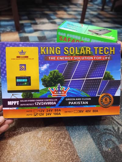 MPPT solar hybrid charge controller