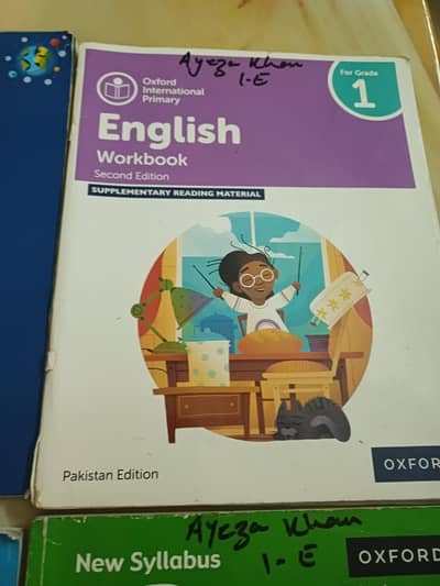1 class books of city school